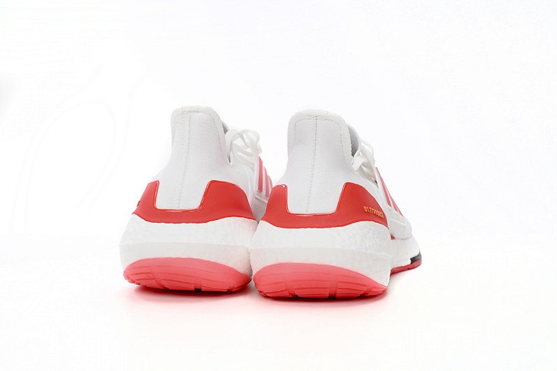 Adidas Ultraboost 22 - White Vivid Red