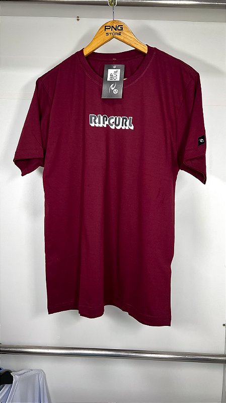 Camiseta Rip Curl - Bordo