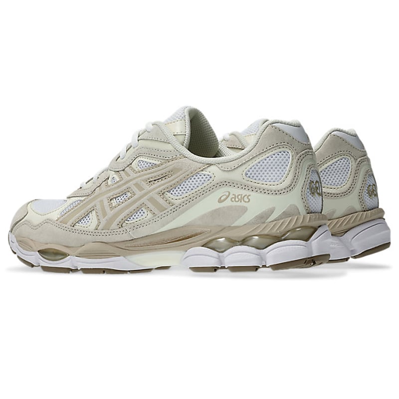 Tênis Asics Gel NYC White & Feather Grey