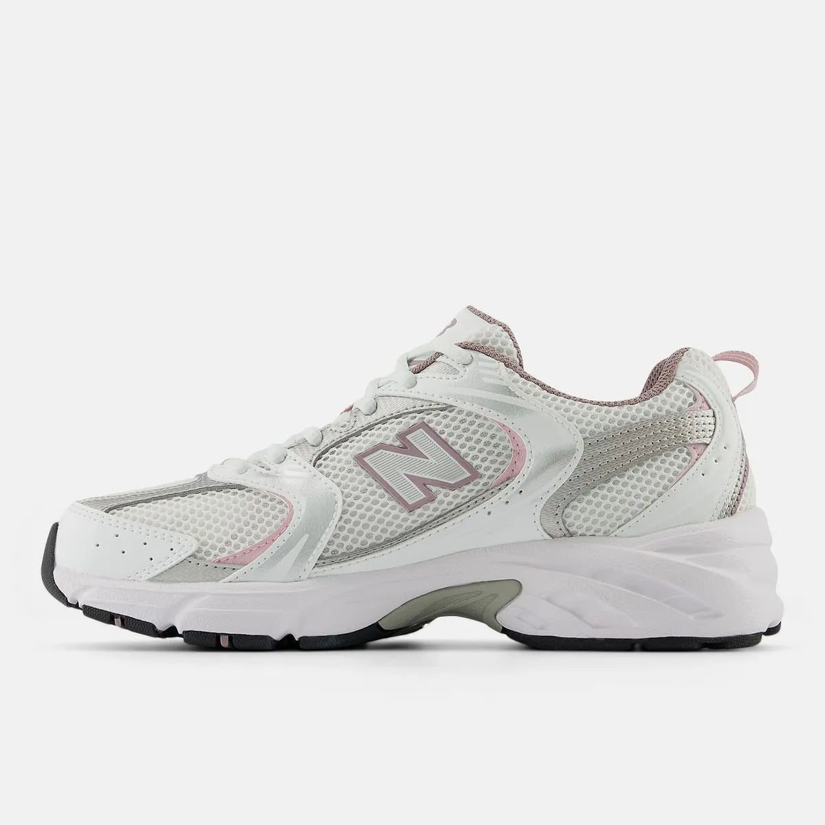 New Balance 530 White Silver Ice Wine
