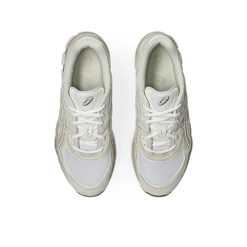 Tênis Asics Gel NYC White & Feather Grey