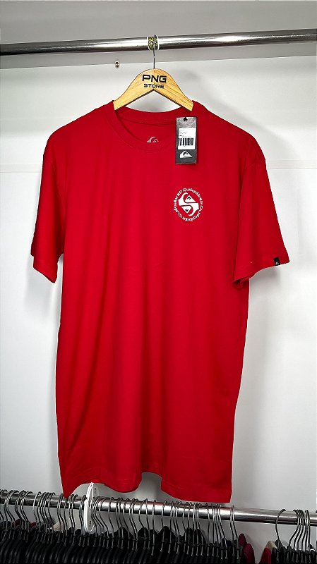 Camiseta Quiksilver - Vermelha