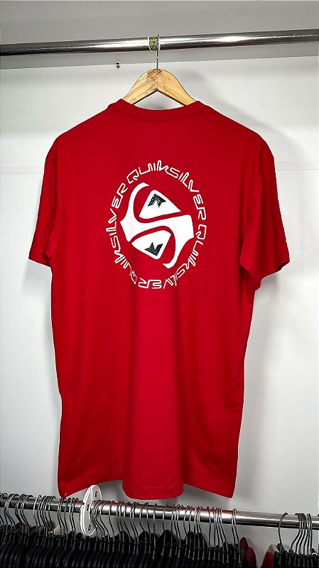 Camiseta Quiksilver - Vermelha