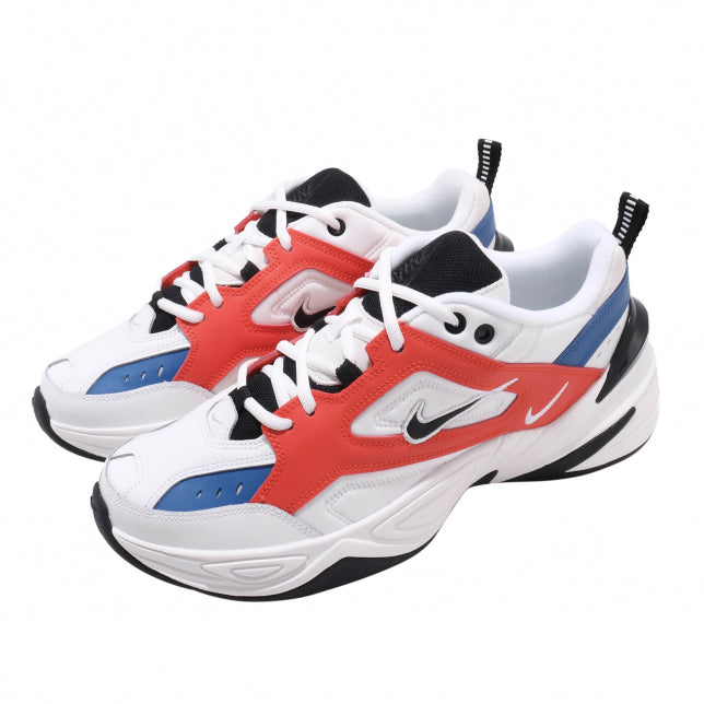 Nike M2K Tekno Summit White Black Team Orange