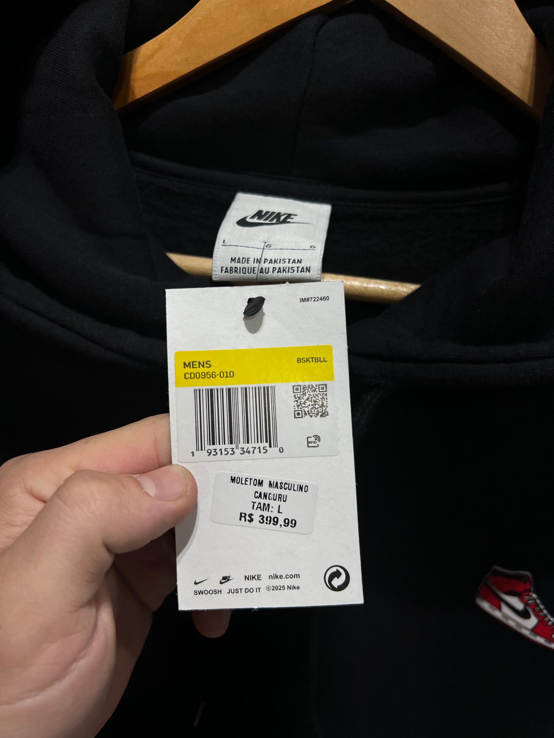 Moletom Nike Sneakerhead – Jordan 1 Chicago