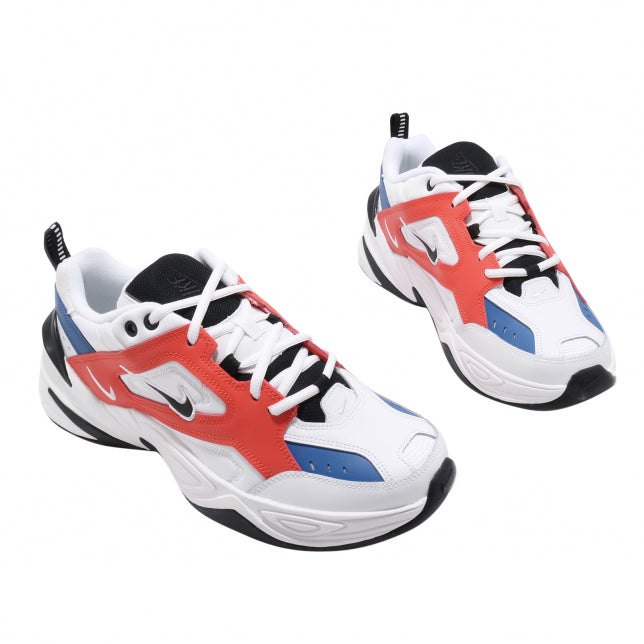 Nike M2K Tekno Summit White Black Team Orange