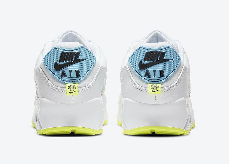 Nike Air Max 90 Worldwide White Sky Volt