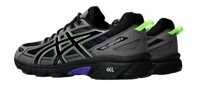 Asics GEL-VENTURE 6 Unissex Carbon Black