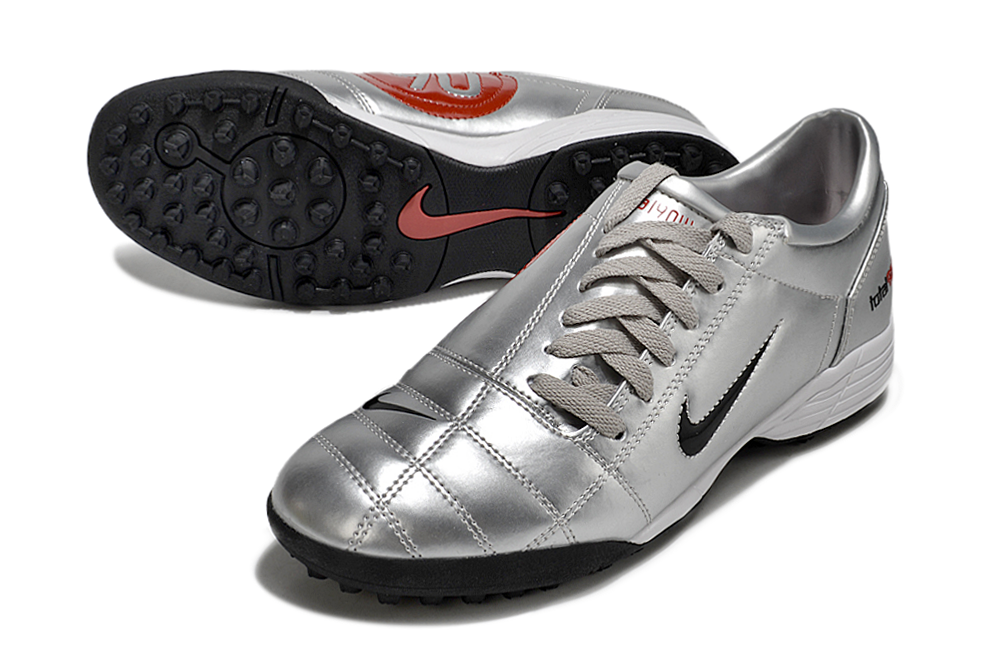Nike Total 90 Metallic Silver Black - Society