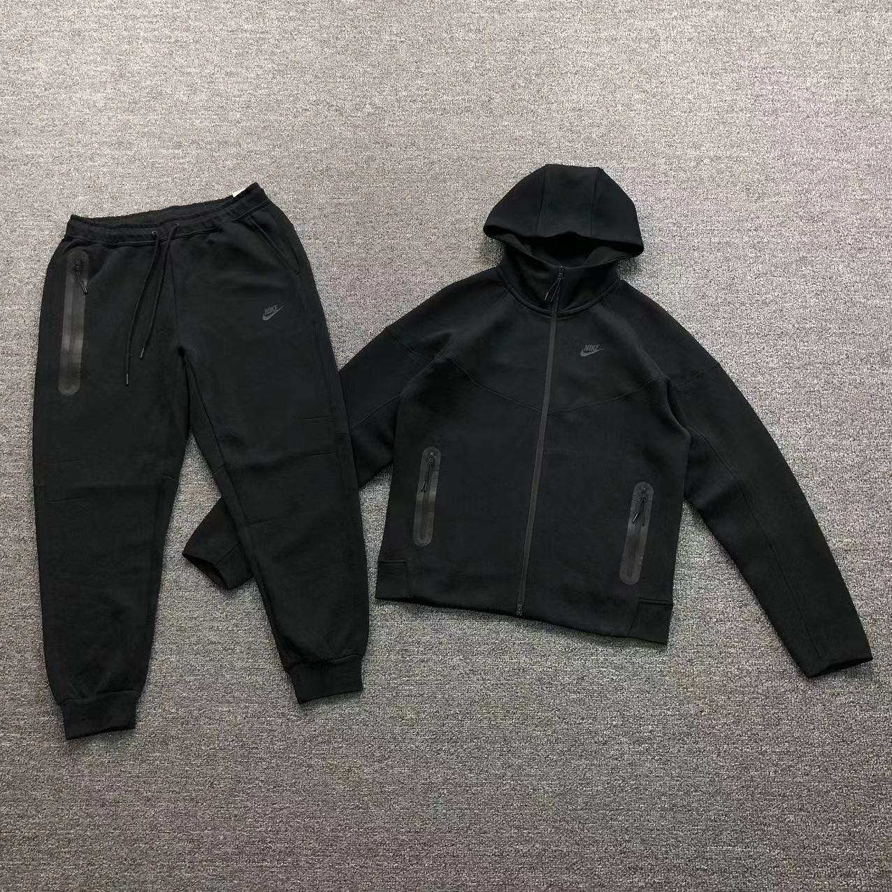 Agasalho Nike Tech Fleece Windrunner Black