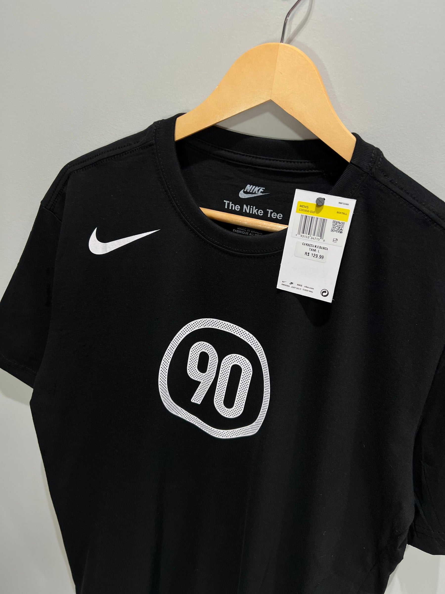Camiseta Nike Total 90 - Preta