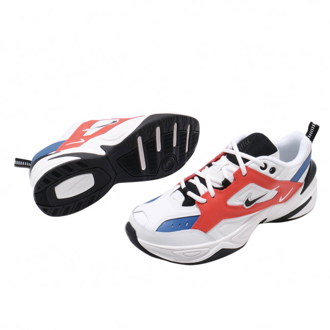 Nike M2K Tekno Summit White Black Team Orange