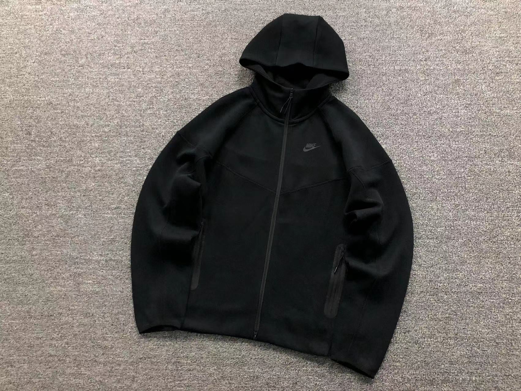 Agasalho Nike Tech Fleece Windrunner Black