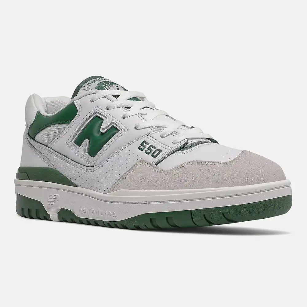 New Balance 550 Green / White