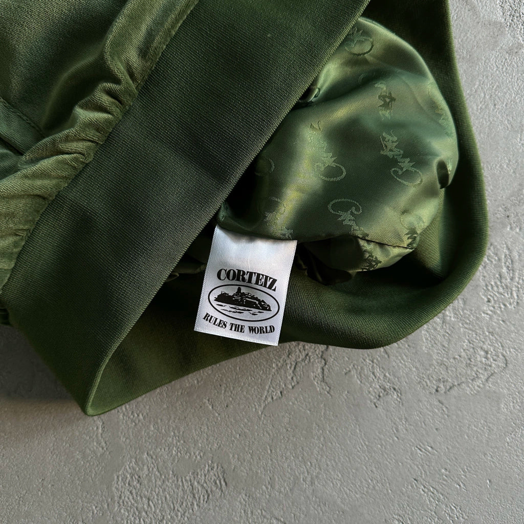 Conjunto Corteiz Veludo Verde