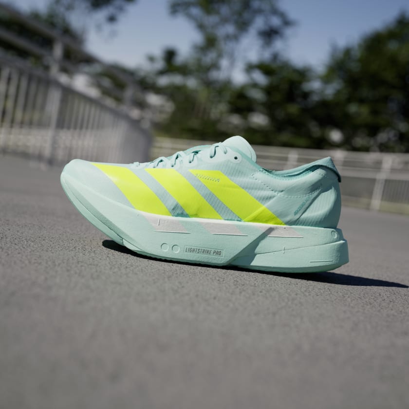Adidas Adizero Adios Pro 4 Flash Aqua Lucid Lemon