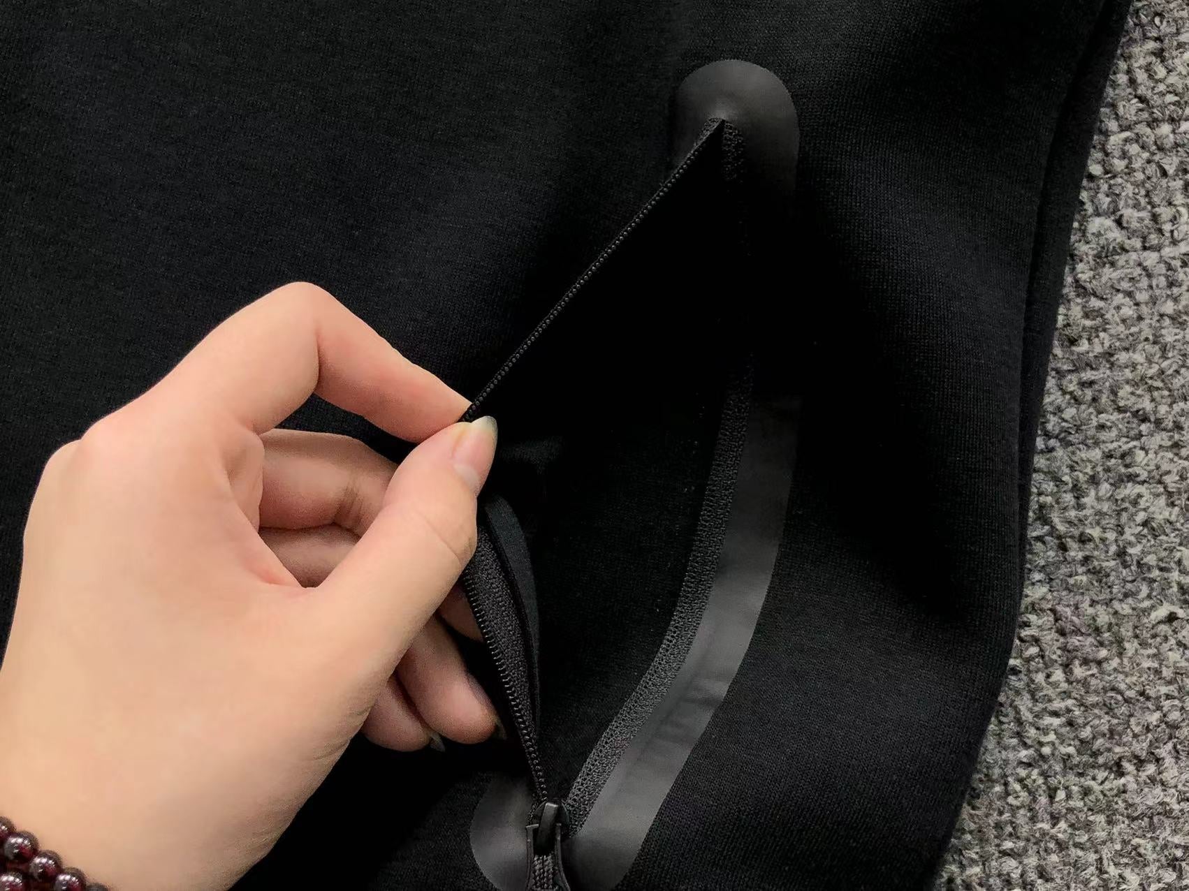 Agasalho Nike Tech Fleece Windrunner Black