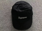 Boné Supreme Washed Canvas Camp Black