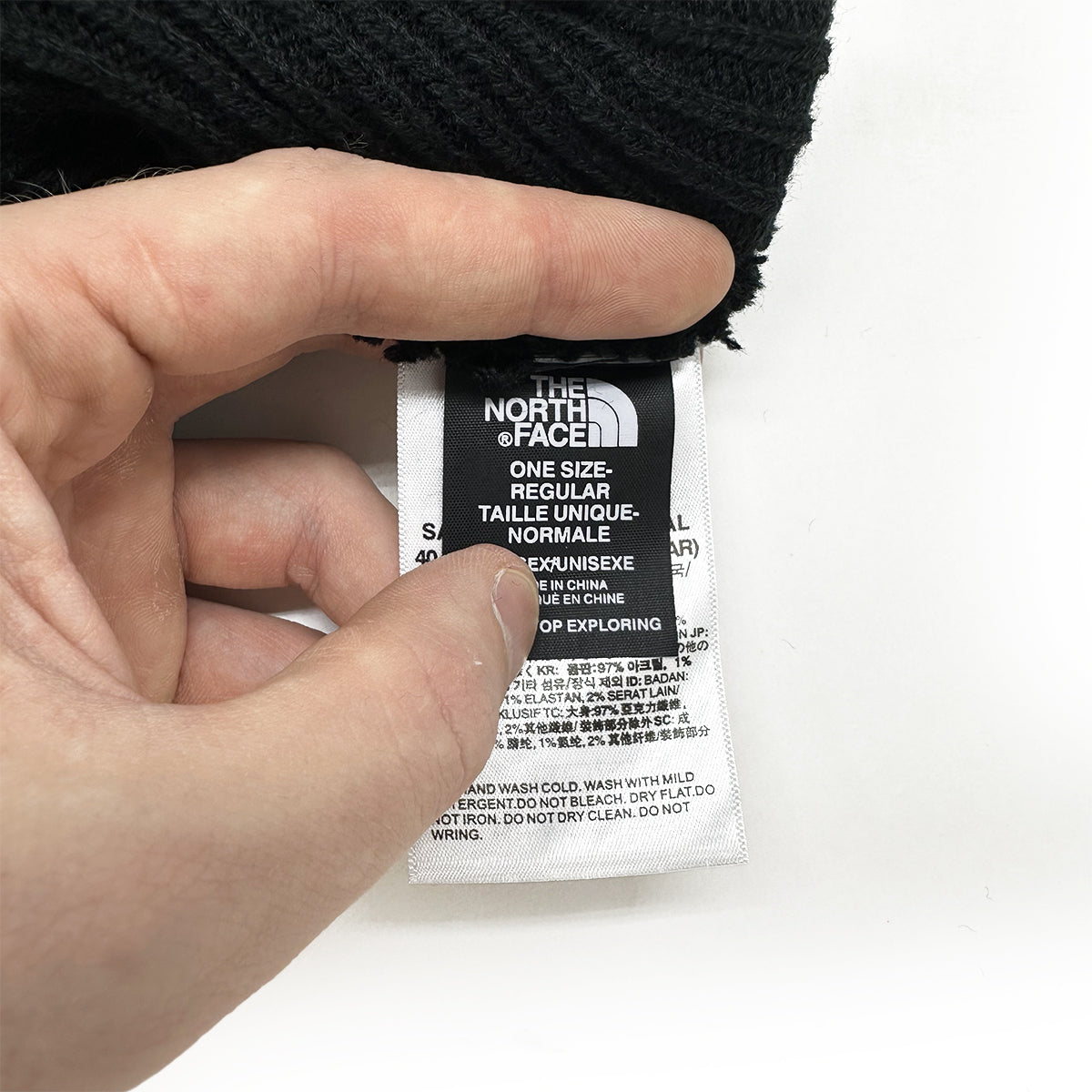 Gorro The North Face Box Cuffed Unissex - Preto