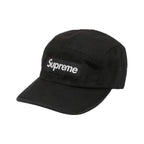 Boné Supreme Washed Canvas Camp Black