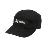 Boné Supreme Washed Canvas Camp Black