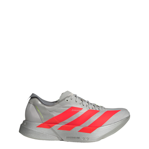 Adidas Adizero Adios Pro 4 Grey Two Lucid Red