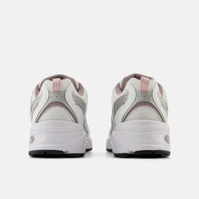 New Balance 530 White Silver Ice Wine