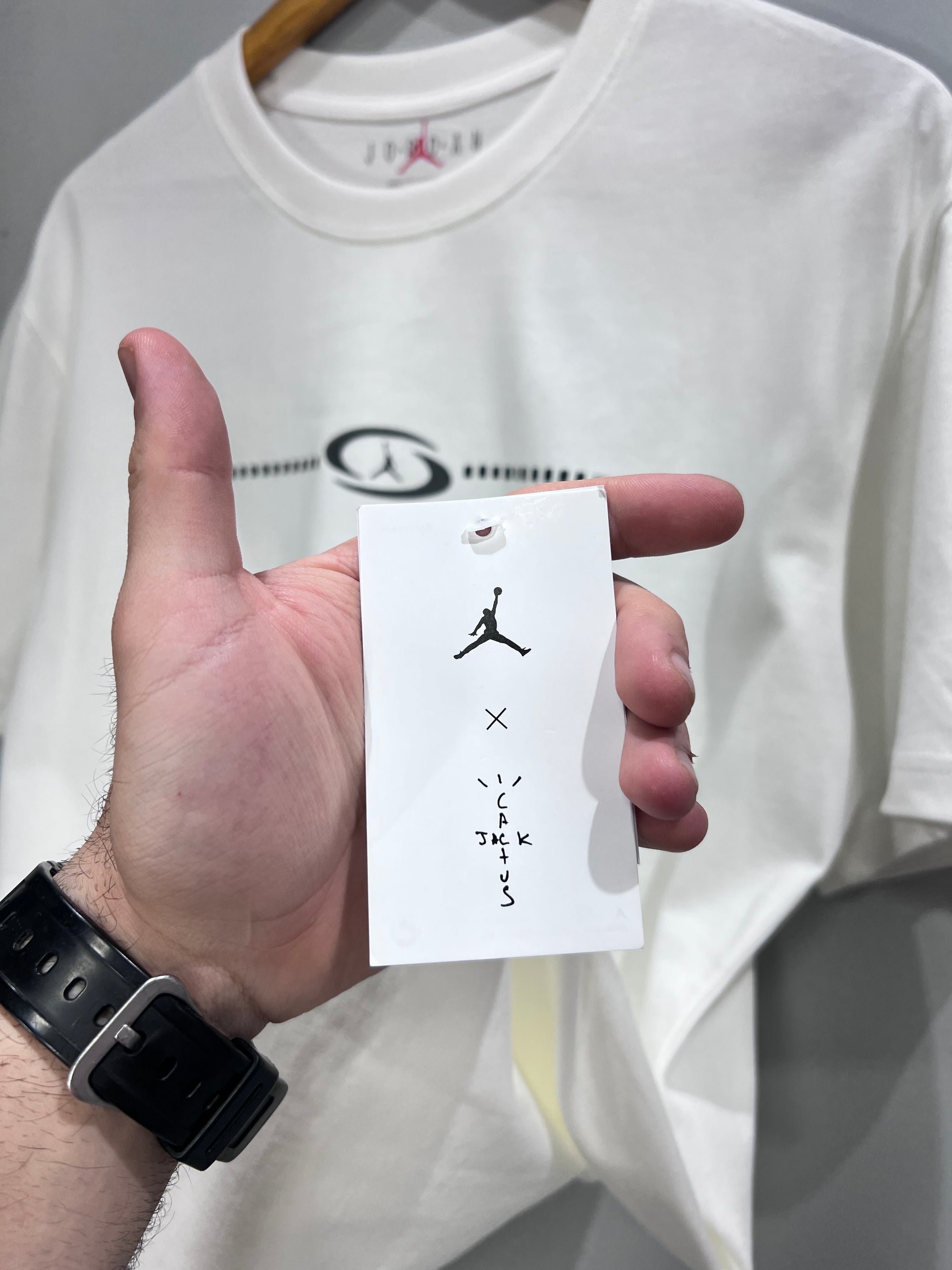 Travis Scott x Jordan Camiseta White