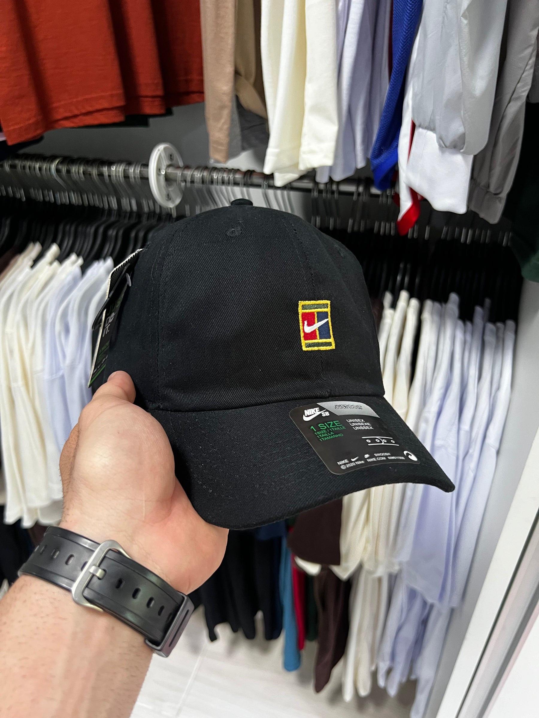 Boné Nike Court Heritage86 - Preto