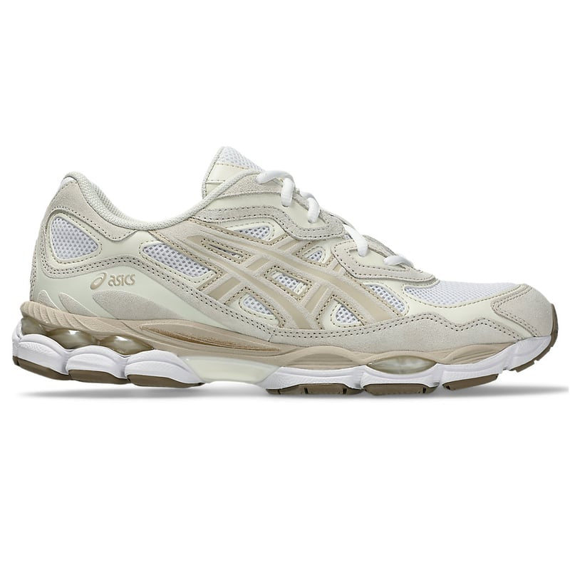 Tênis Asics Gel NYC White & Feather Grey