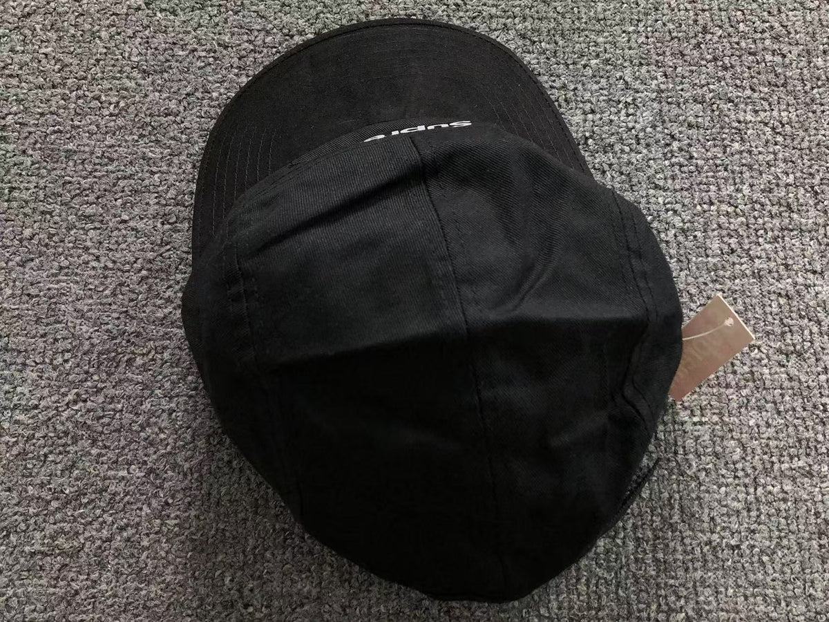 Boné Supreme Washed Canvas Camp Black
