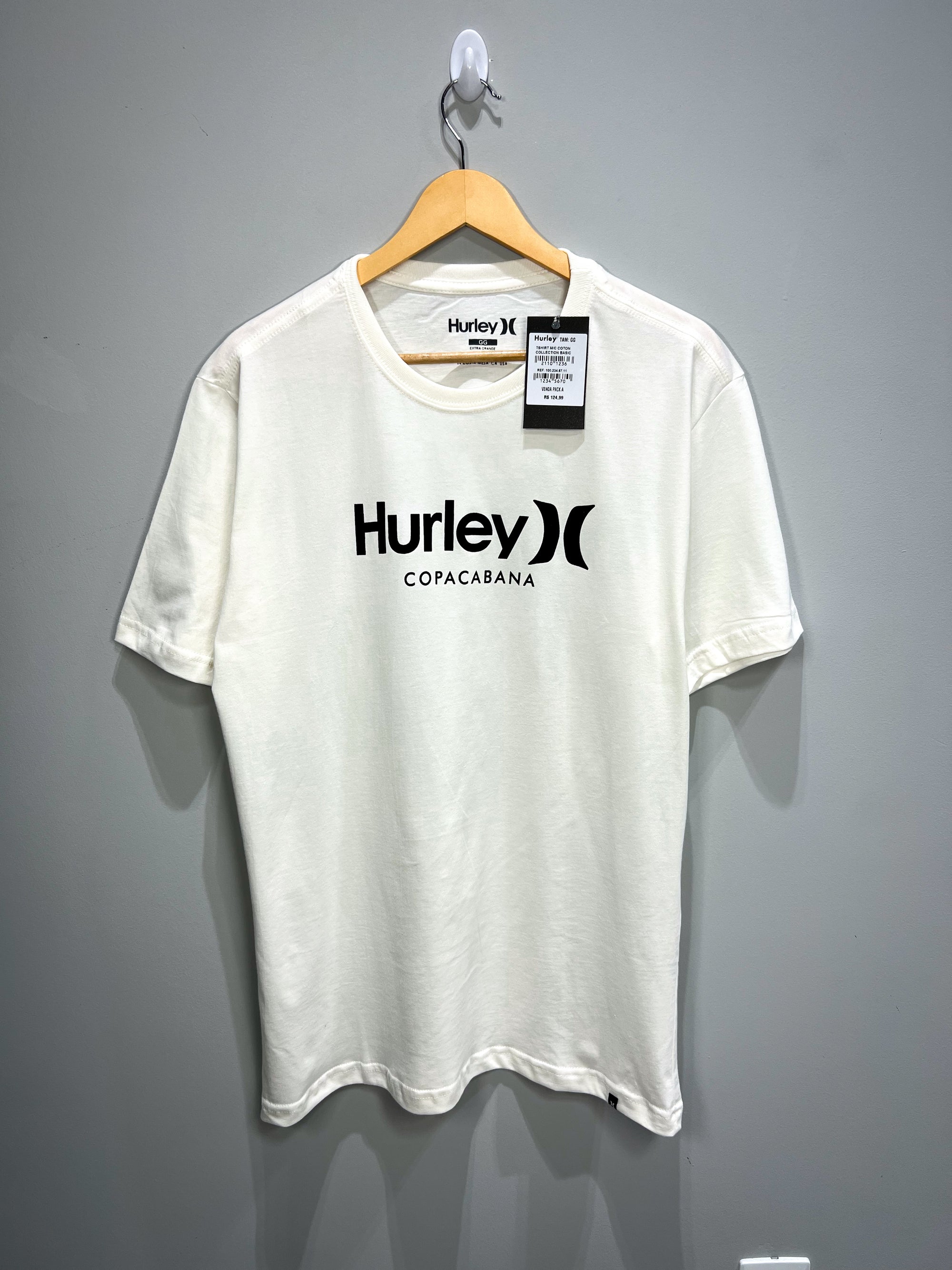 Camiseta Hurley Copacabana - Off White