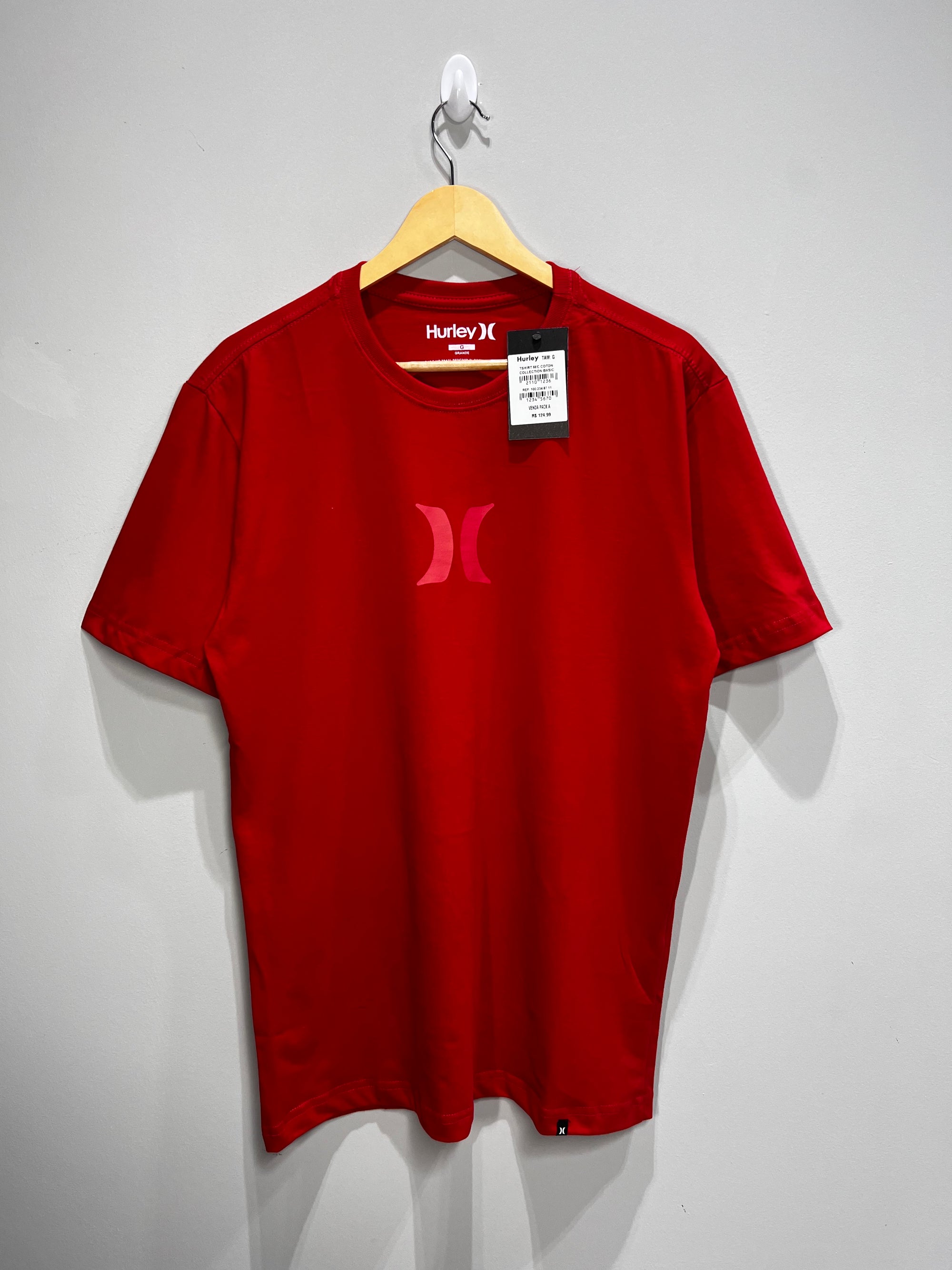 Camiseta Hurley Icon - Vermelha