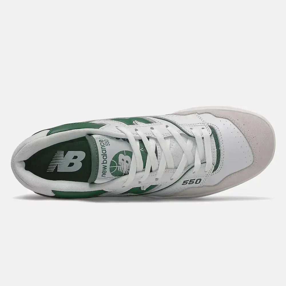 New Balance 550 Green / White