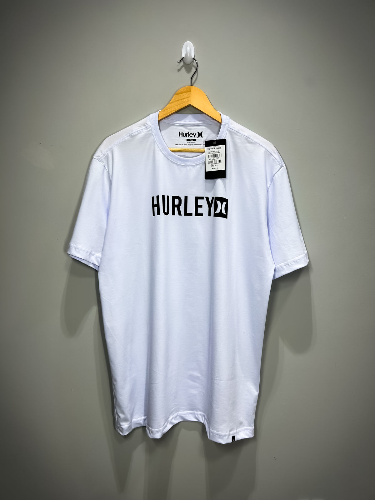 Camiseta Hurley Icon Square - Branca