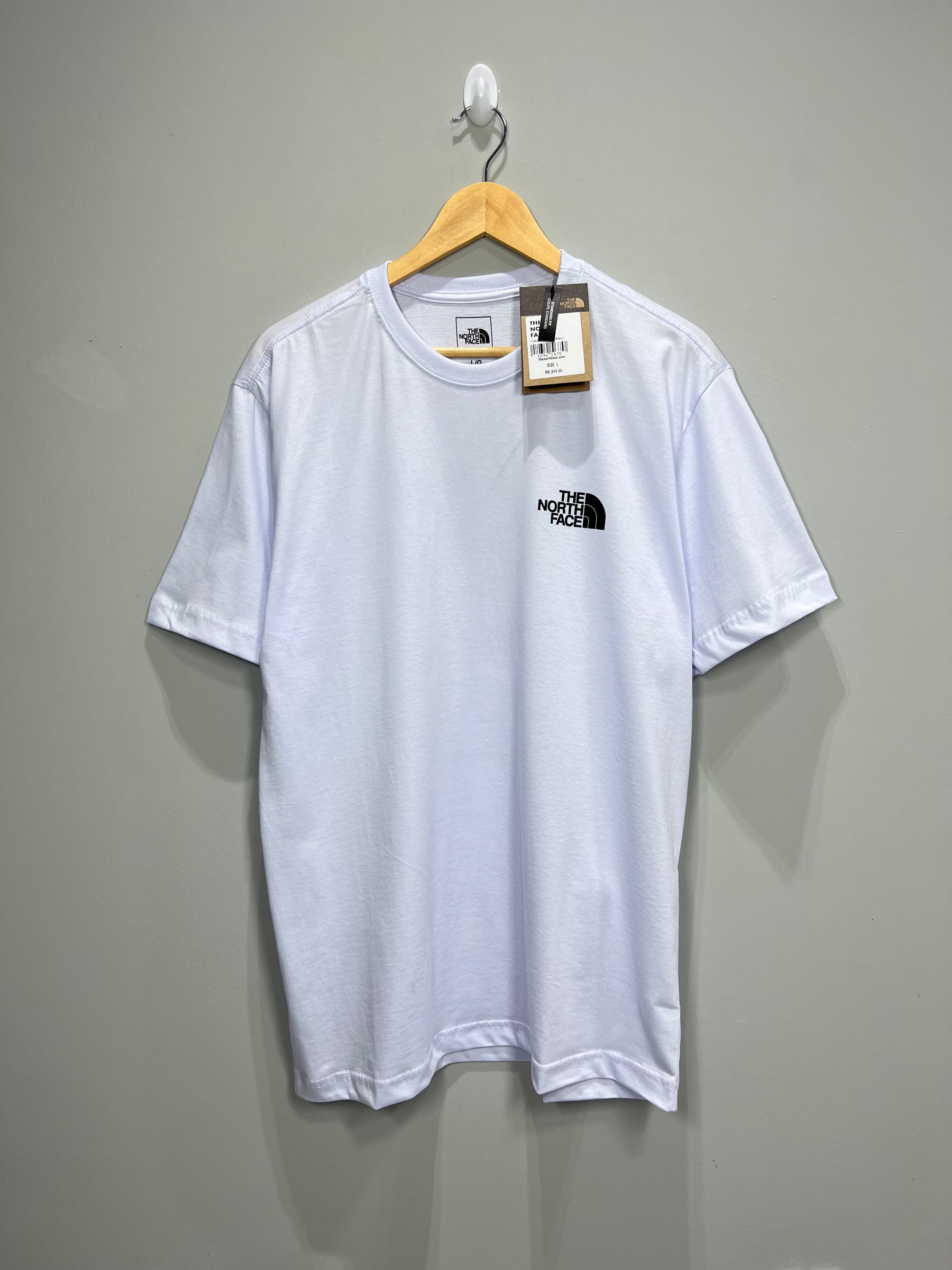 Camiseta The North Face  Mountain Outline - Branca