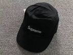 Boné Supreme Washed Canvas Camp Black