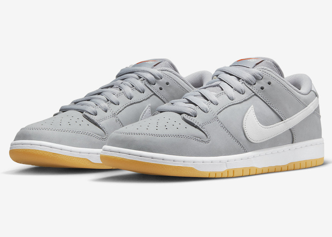 Nike Sb Dunk Low Pro Wolf Grey Gum