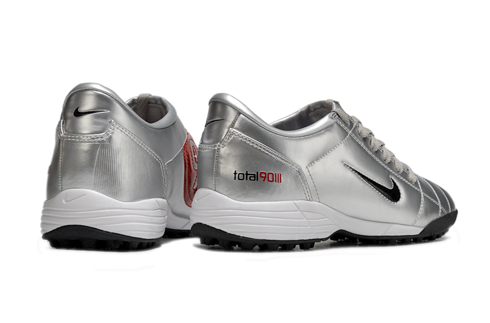 Nike Total 90 Metallic Silver Black - Society
