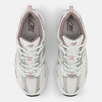 New Balance 530 White Silver Ice Wine
