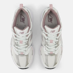 New Balance 530 White Silver Ice Wine