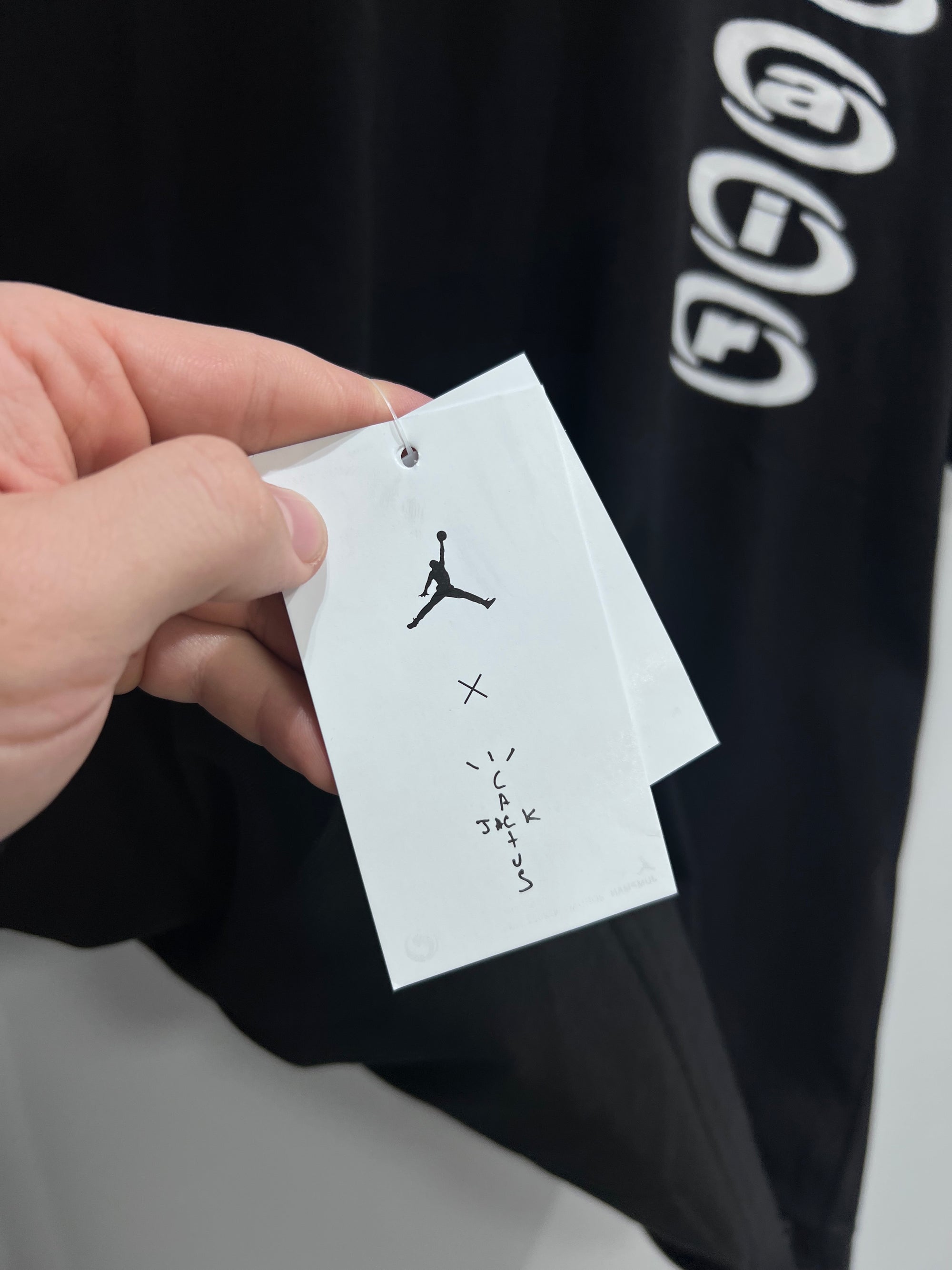 Travis Scott x Jordan Camiseta Black