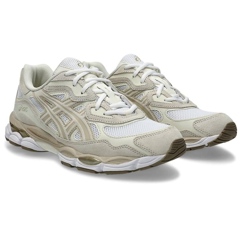 Tênis Asics Gel NYC White & Feather Grey