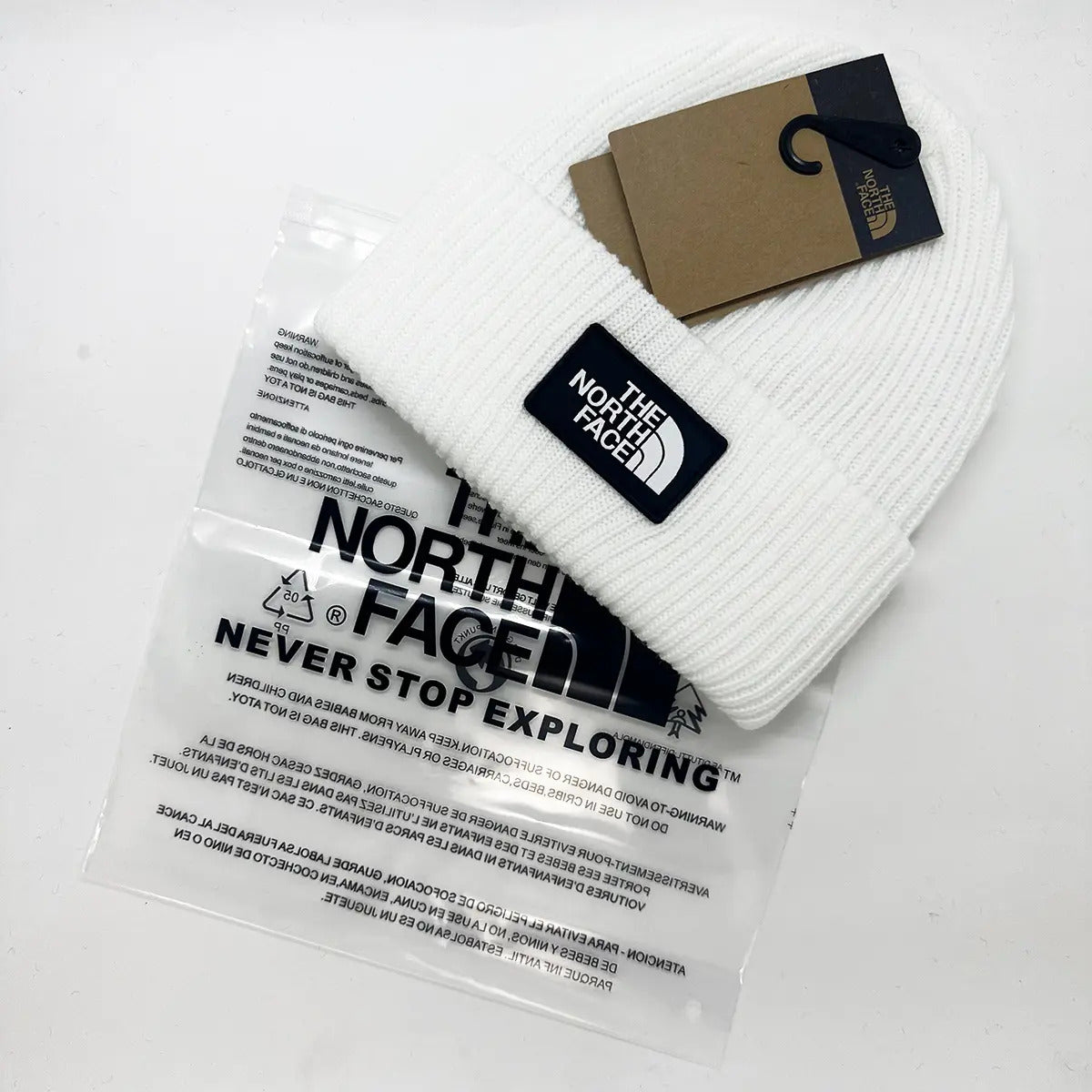 Gorro The North Face Box Cuffed Unissex - Branco