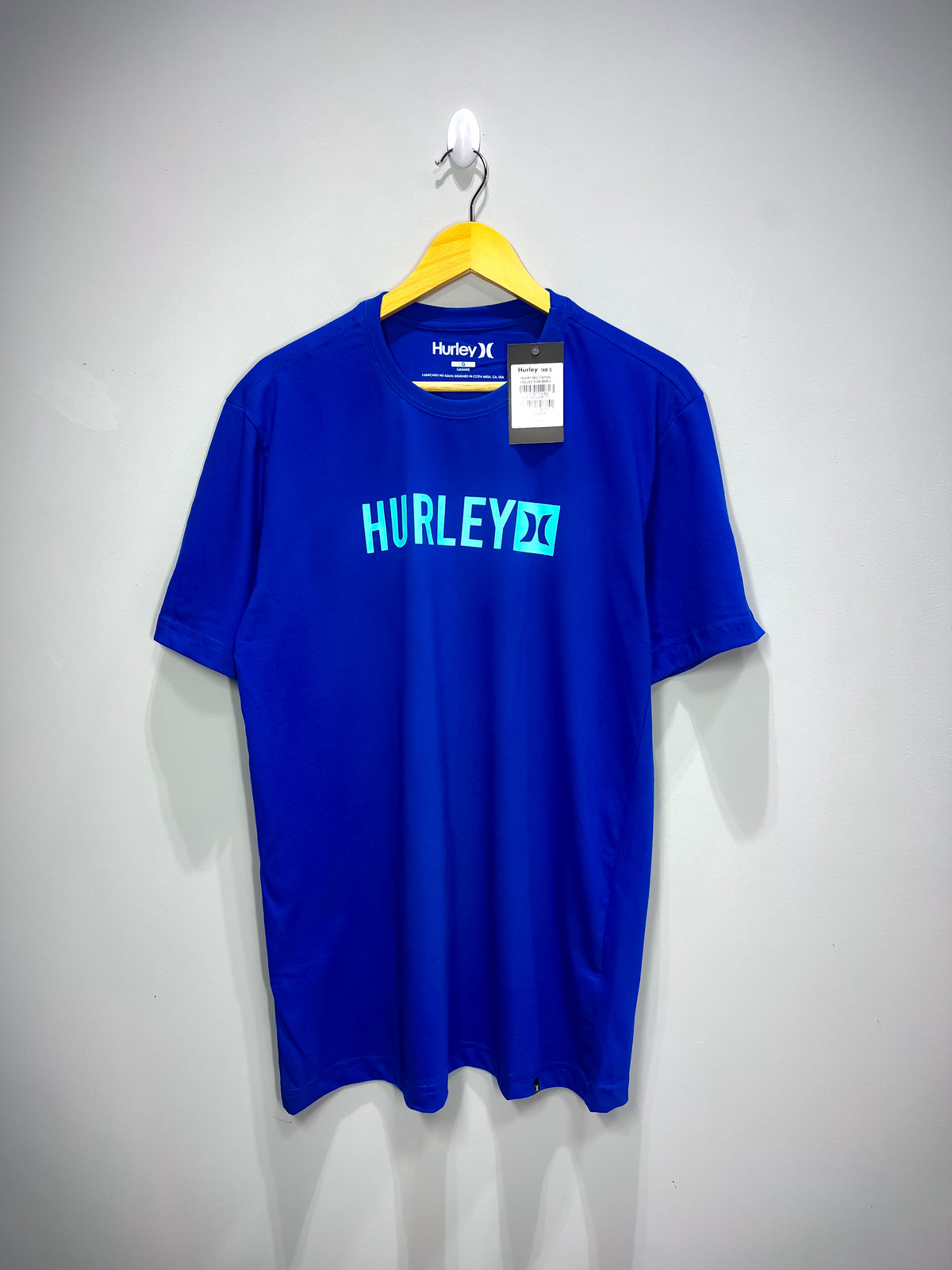 Camiseta Hurley Icon Square - Azul