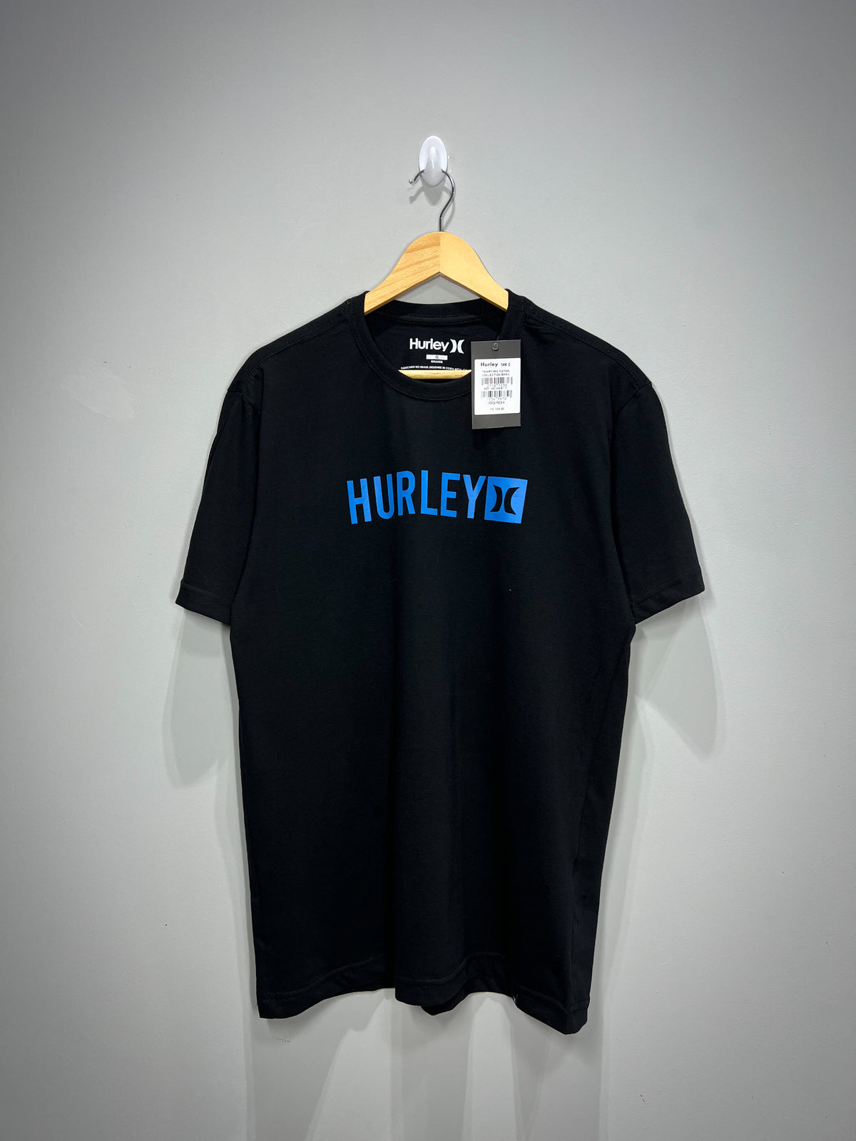 Camiseta Hurley Icon Square - Preta