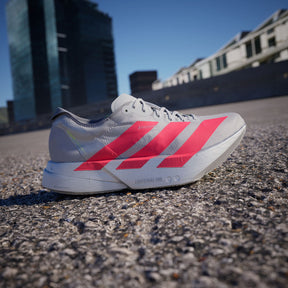Adidas Adizero Adios Pro 4 Grey Two Lucid Red